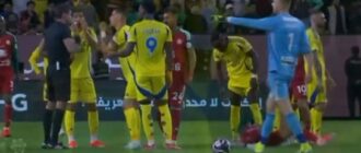 كان رونالدو غاضبا من ليفنيكوف لإزالته دوران في مباراة النصر